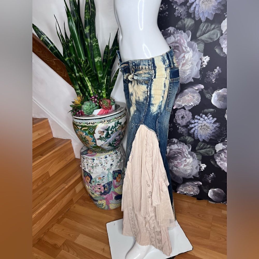 New We The Free Martha Lace Jeans - Picture 6 of 10